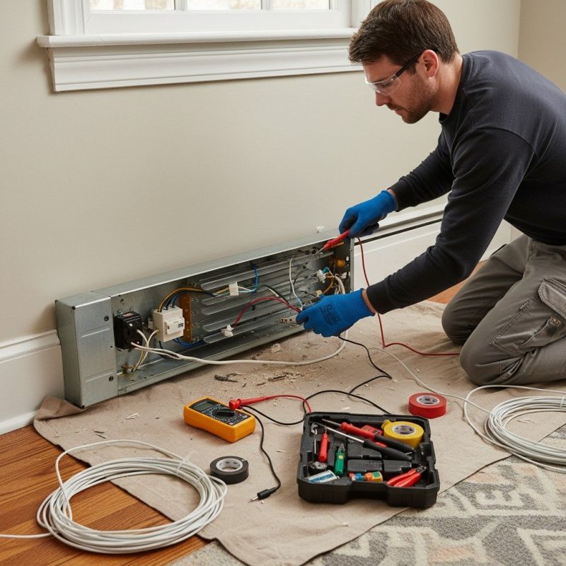 Electrical Baseboard Repair