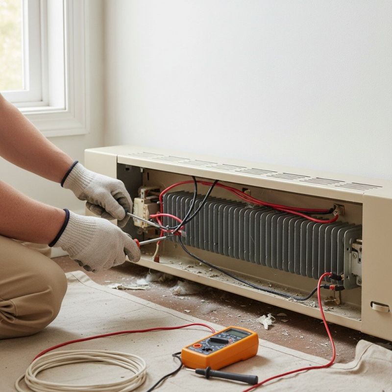 Electrical Baseboard Repair