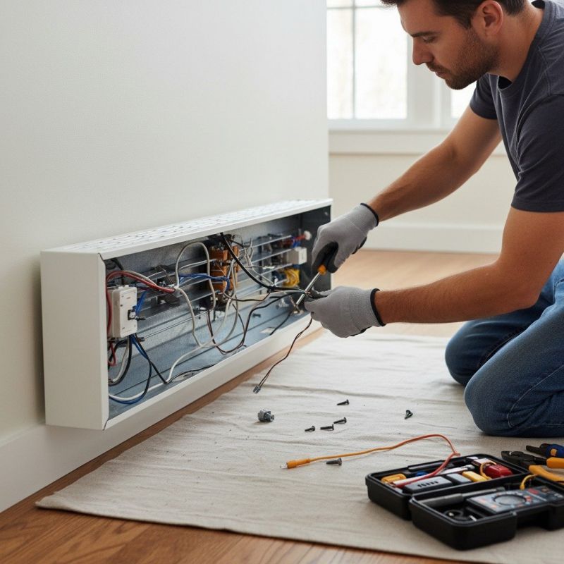 Electrical Baseboard Repair