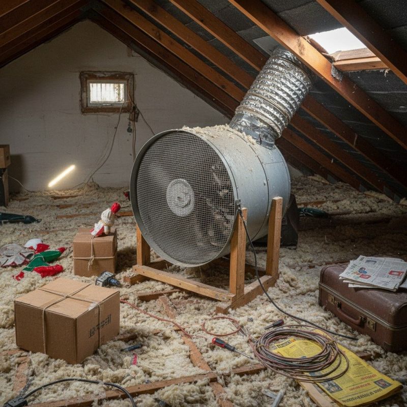 Attic Exhaust Fan Repair in Alpharetta, GA