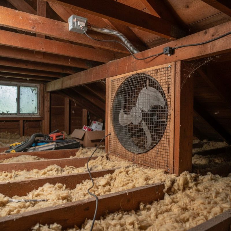 Attic Fan Installation in Orem, UT