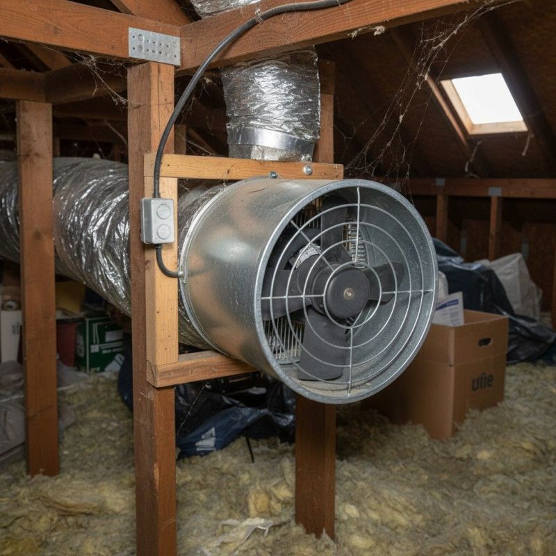 Attic Fan Installation in Provo, UT