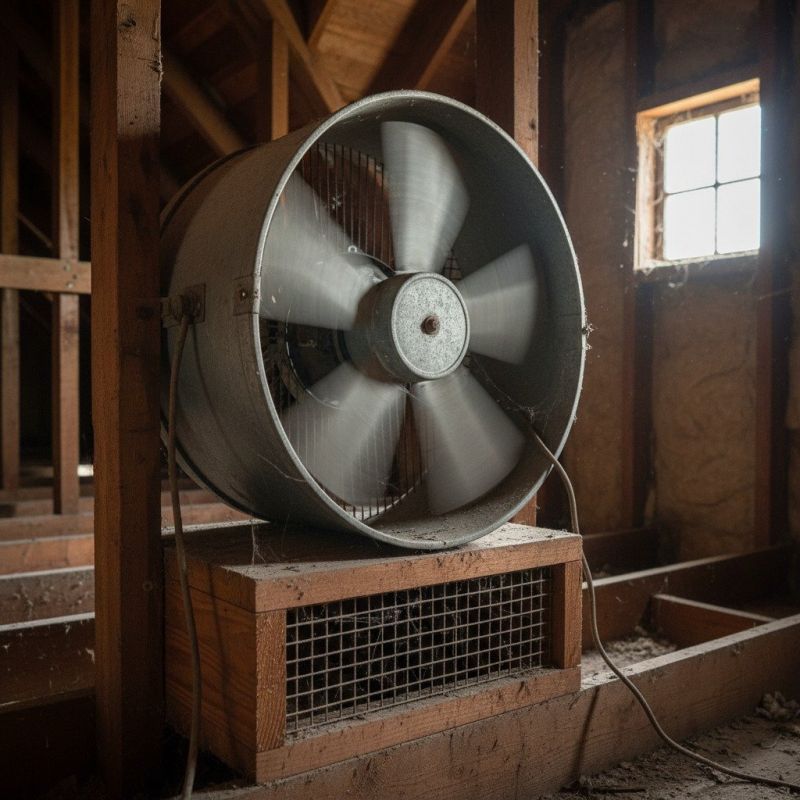 Attic Fan Installation in Provo, UT