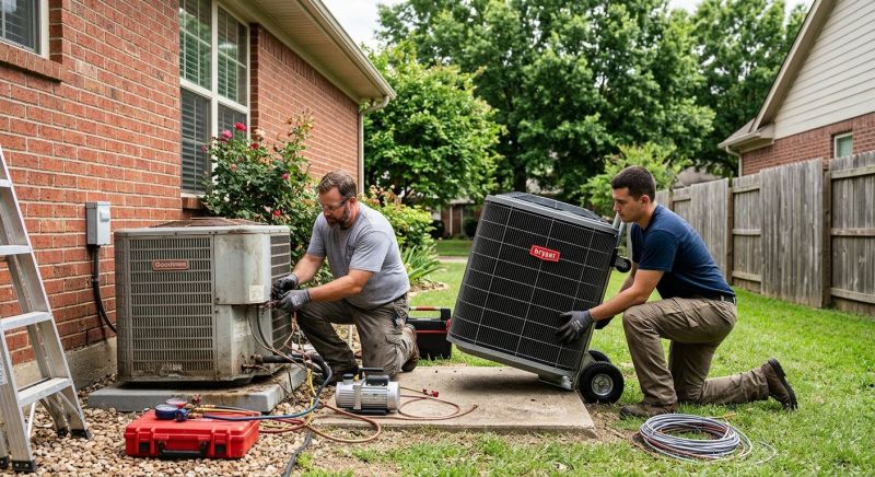 Central Air Unit Replacement in Kansas City, MO