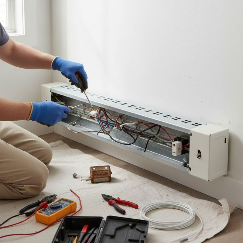 Electrical Baseboard Repair