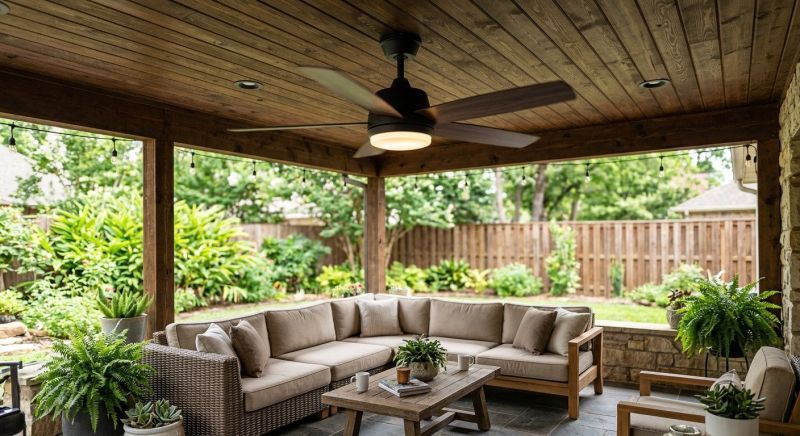 Gazebo Fan Installation in Olathe, KS